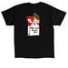 Marlboro run, a Black Classic Unisex Tee (back-view)