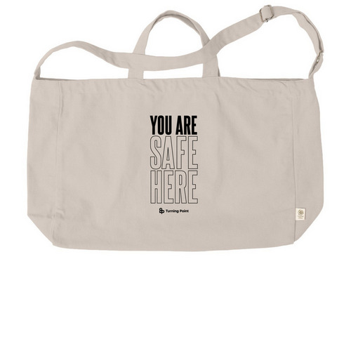 Wear Your Support. Share Your Impact., a Pumice Reclaimist G2G Tote Bag