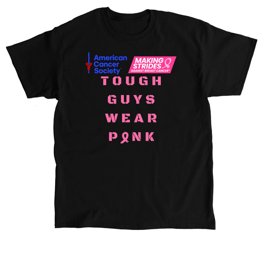 Tough Guys Awareness Tee, a Black Classic Unisex Tee
