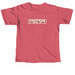 Vintage DOWNTOWN MOTOR CO logo, a Crimson Comfort Colors Unisex Tee