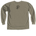 Support Small Press, a Sandstone Comfort Colors Long Sleeve Tee (back-view)