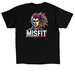 UNDENIABLE, a Black Classic Unisex Tee (back-view)