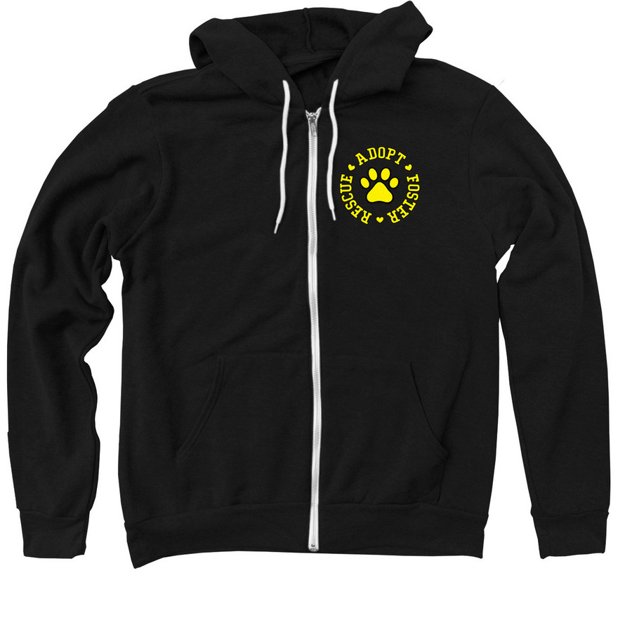 Limited Edition Anniversary Zip Up Hoodie, a Black Zip Up Hoodie