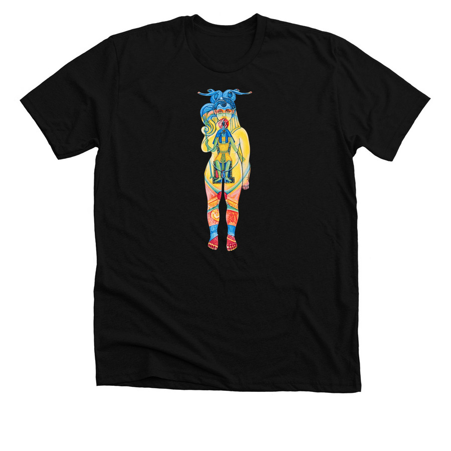 HPK/RHK: Harpocrates 1, a Solid Black Blend Premium Unisex Tee