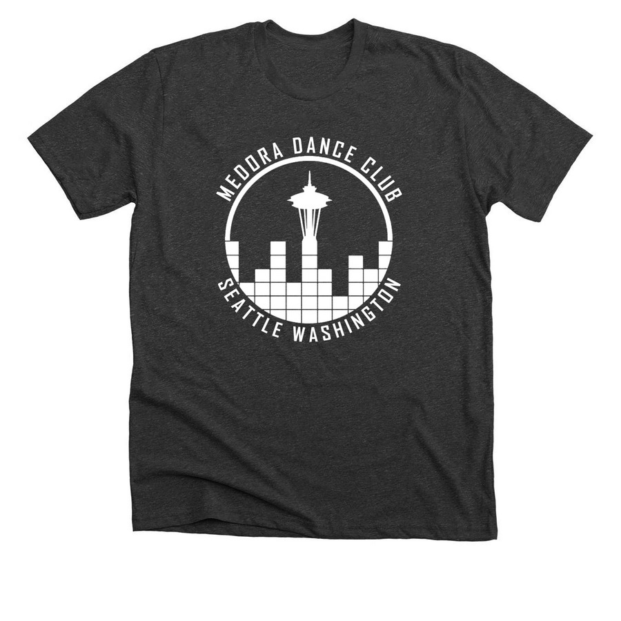 MDC Seattle, a Dark Grey Heather Premium Unisex Tee
