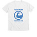 Frank Azar The Strong Arm Apparel, a Solid White Blend Premium V-Neck Tee