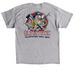 OMFD Supporter Shirt with Seal - Gray, a Sport Grey Classic Unisex Tee (back-view)