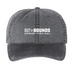 Out of Bounds Comedy Fest HATS, a Black Printed Pigment Dye Baseball Cap