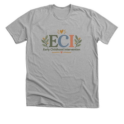 ECI - Vines, a Athletic Heather Premium Unisex Tee