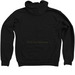 TCE 1, a Black Zip Up Hoodie (back-view)