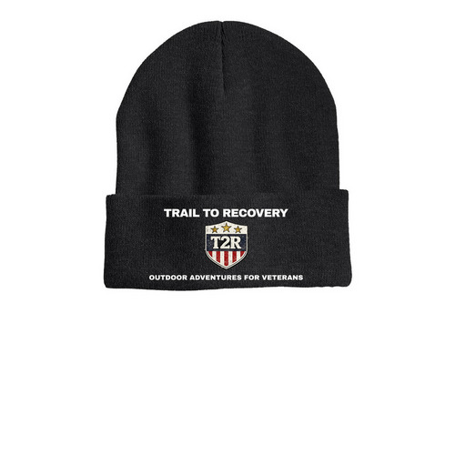 T2R Veteran Program is going camping!, a Heather Charcoal Printed Cuffed Beanie