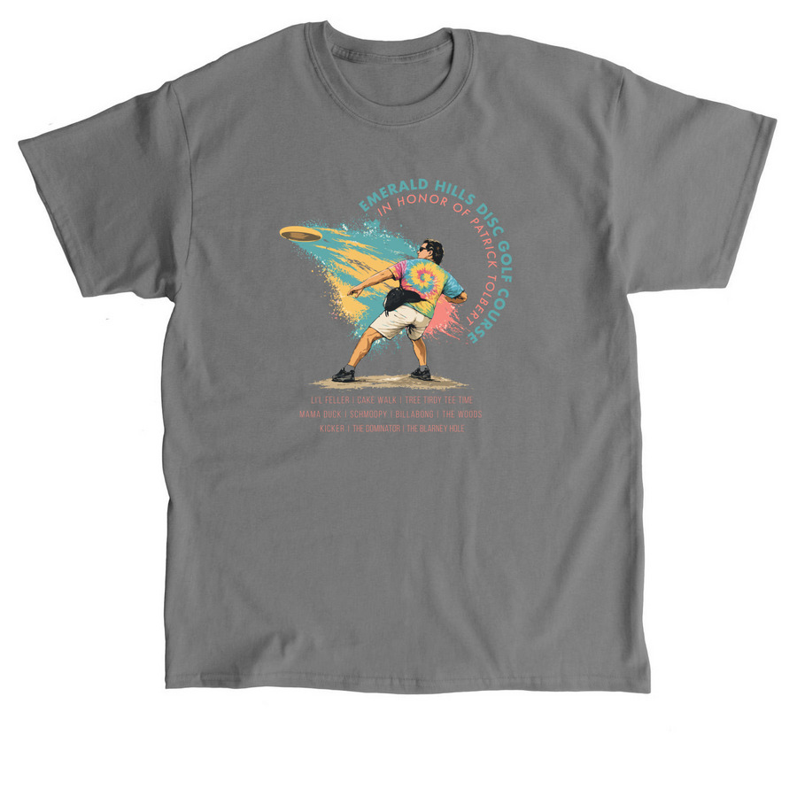 EH DG Course commemorative shirts, a Charcoal Classic Unisex Tee