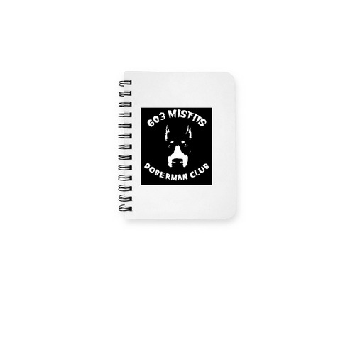 603 Misfits&nbsp;, a White Spiral Notebook