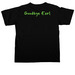 KB Strong, a Black Comfort Colors Unisex Tee (back-view)