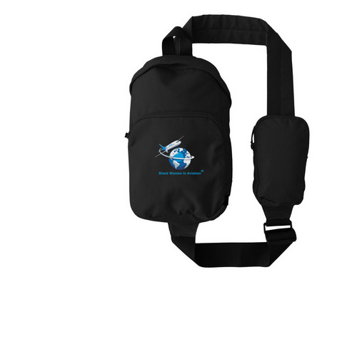 Black Women in Aviation Accessories, a Black Grove Sling Bag