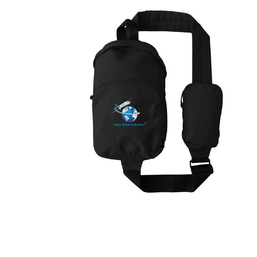 Black Women in Aviation Accessories, a Black Grove Sling Bag