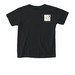 Only a Day Away, a Black Comfort Colors Youth Tee