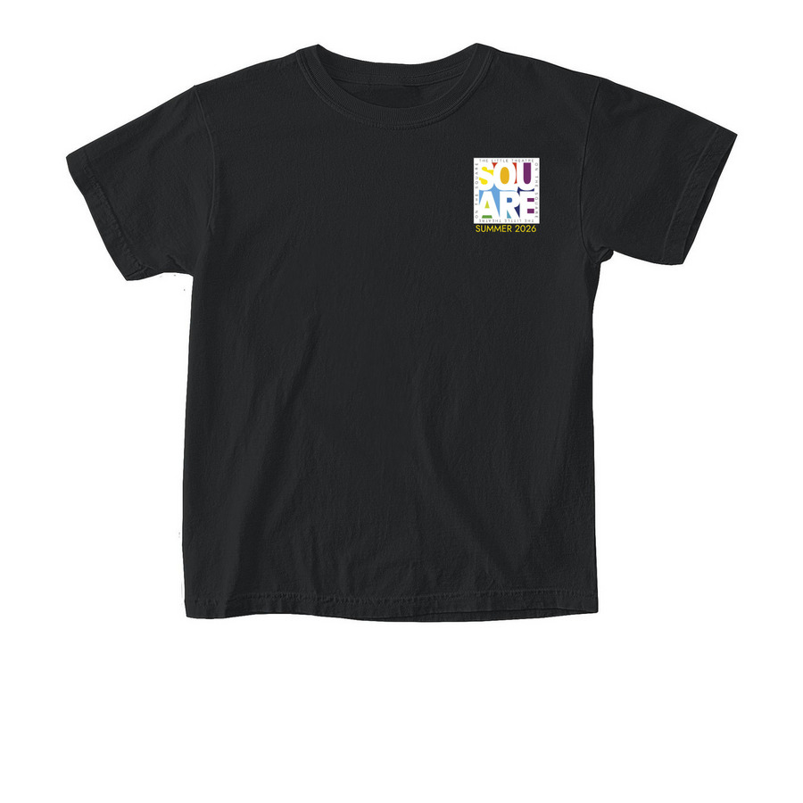 Only a Day Away, a Black Comfort Colors Youth Tee