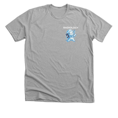 Glove Doll Radiology&nbsp;, a Athletic Heather Premium Unisex Tee