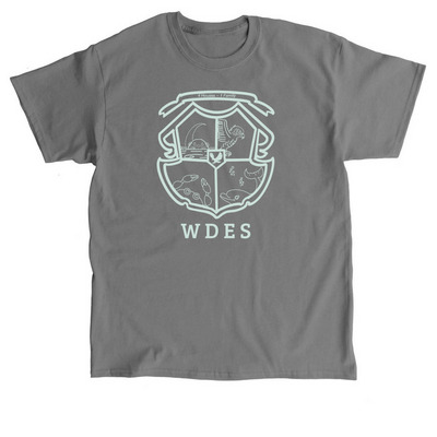WDES House Spirit Wear&nbsp;, a Charcoal Classic Unisex Tee