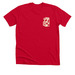 Color Pocket Arcade, a Solid Red Blend Premium Unisex Tee