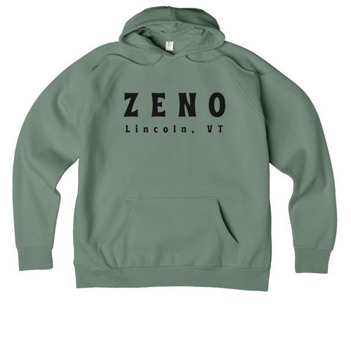 Topography Map Hoodie & T-Shirts, a Matcha Green Allmade Organic CVC Pullover Hoodie