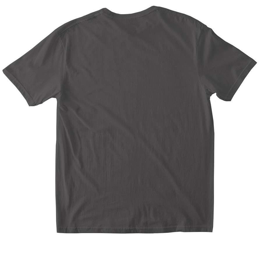 Respect the Locals&nbsp;, a Charcoal Softstyle Cotton Tee (back-view)