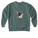 Macaroni. Keep going.&nbsp;, a Blue Spruce Comfort Colors Crewneck Sweatshirt