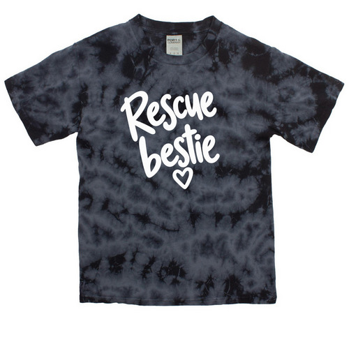 Fam Fit Check: Rescue Buddy, a Black Youth Crystal Tie Dye Tee