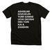 NYBA KYUDO-SHICHIDO: THE SEVEN COORDINATIONS, a Black Heather Premium Unisex Tee