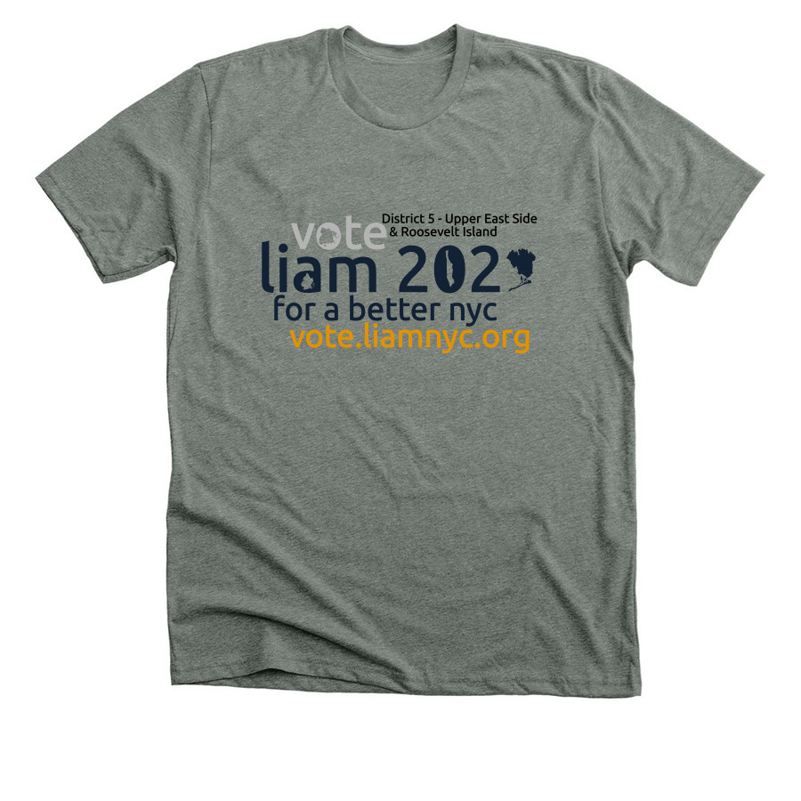 Liam 2029 Clothing, a Deep Heather Premium Unisex Tee