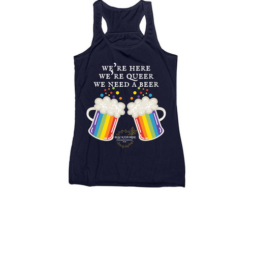 Pride!, a Navy Women's Racerback