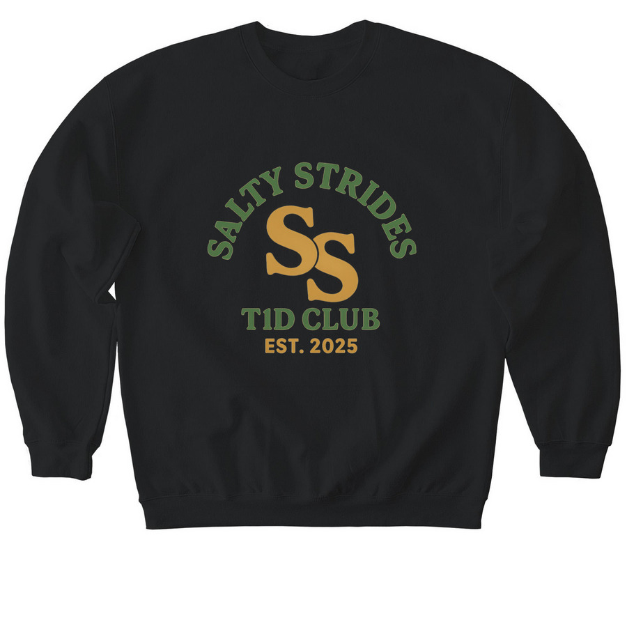 The Unstoppable Crew, a Black Softstyle Crewneck Sweatshirt