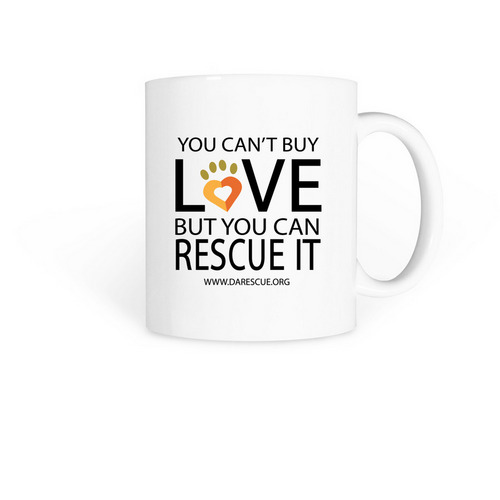 Rescue Love - Mug, a White Coffee Mug