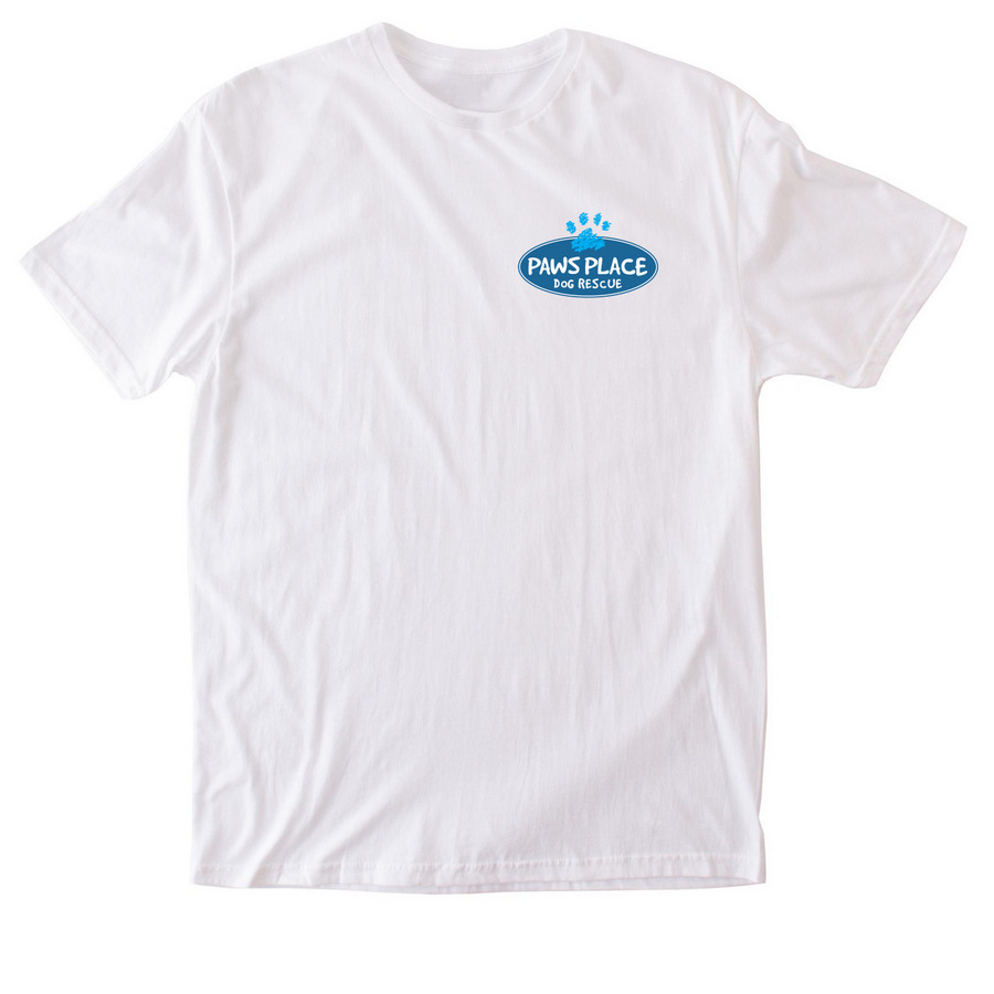 Rescuing Saves Lives, a White Softstyle Cotton Tee