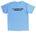Mission Week T-Shirt, a Carolina Blue Classic Unisex Tee (back-view)