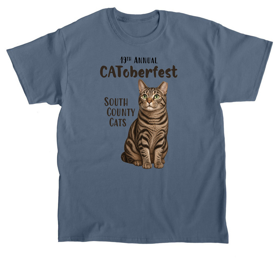 DISCONTINUED CATfest 2026, a Indigo Blue Classic Unisex Tee
