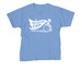 Racing for CDKL5, a Carolina Blue Youth Unisex Tee
