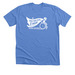 Racing for CDKL5, a Heather Columbia Blue Premium Unisex Tee
