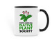 Official NCNPS Mug, a Black Two-Tone Ceramic Mug