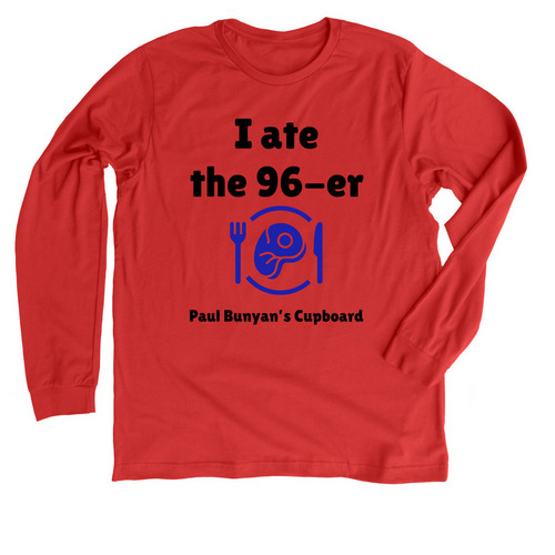 The great outdoors, a Heather Red Premium Long Sleeve Tee
