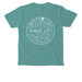 Nurse Life- Pocket, a Seafoam Comfort Colors Pocket Tee (back-view)