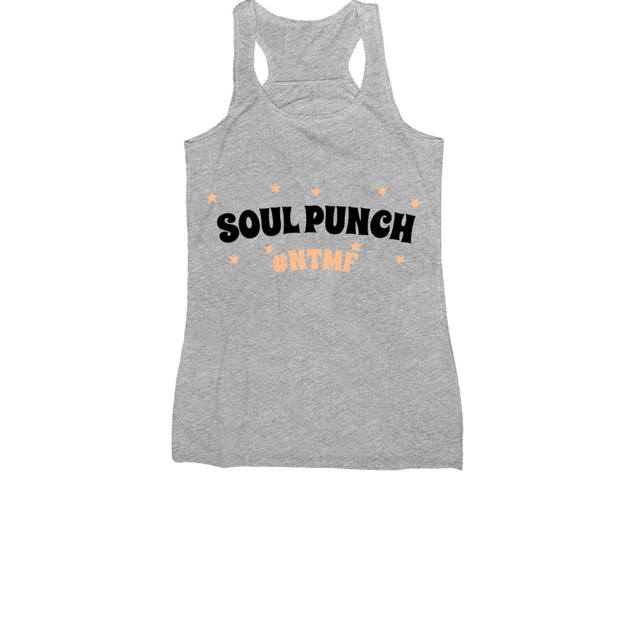 Soul Punch NTMF, a Athletic Heather Women's Racerback