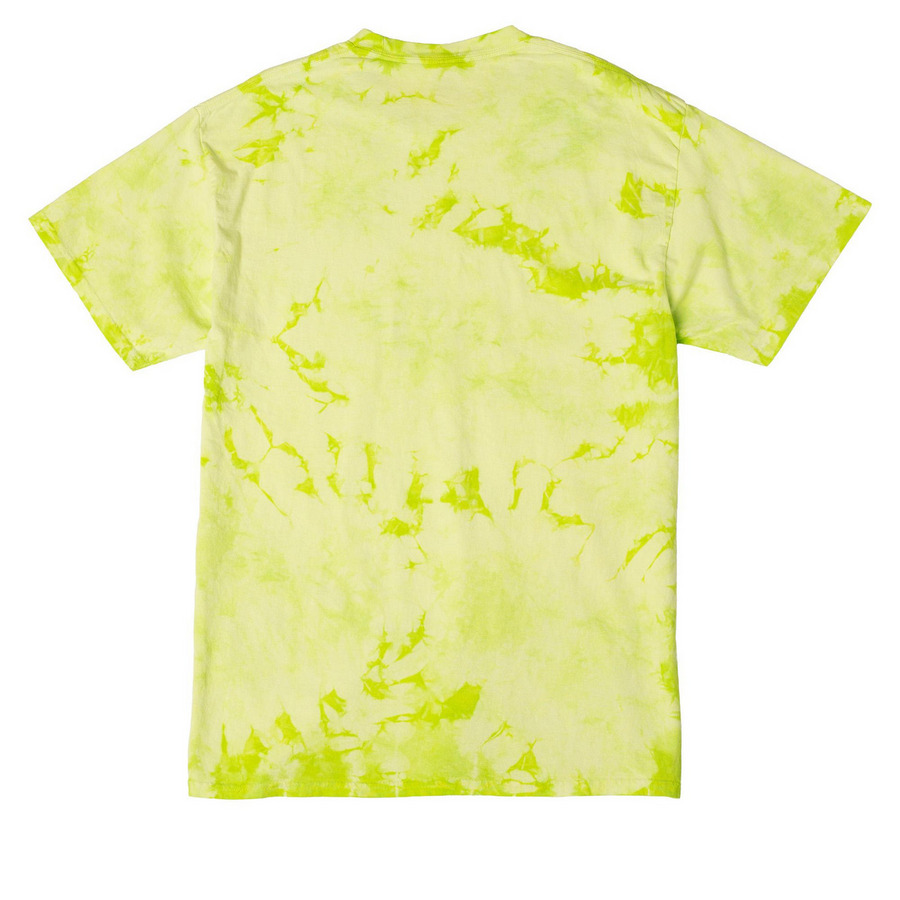 My Motivated Shirt., a Lemon Lime Crystal Tie Dye Tee (back-view)