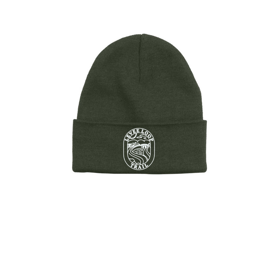Levee Loop Trail Marker Beanie, a Alpine Printed Base Camp Beanie