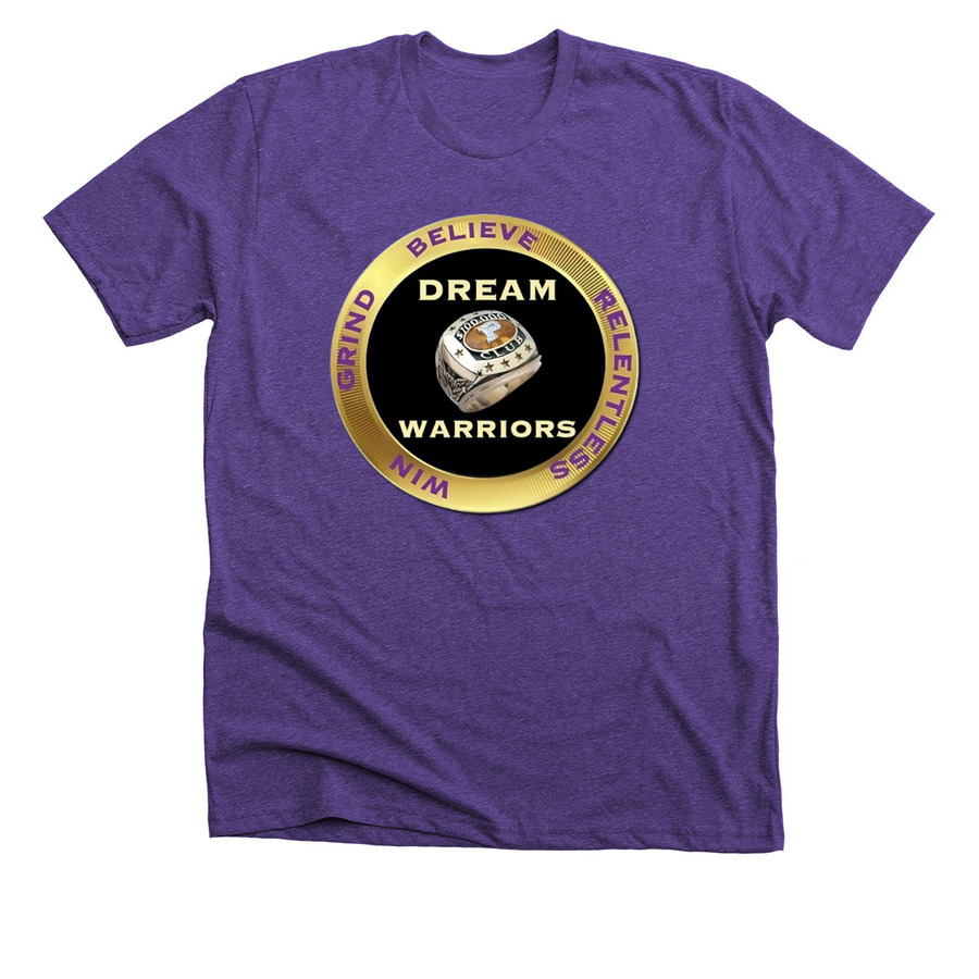 DREAM WARRIORS&nbsp;&nbsp;, a Heather Team Purple Premium Unisex Tee