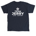TEAM JERRY T-shirt, a Navy Classic Unisex Tee