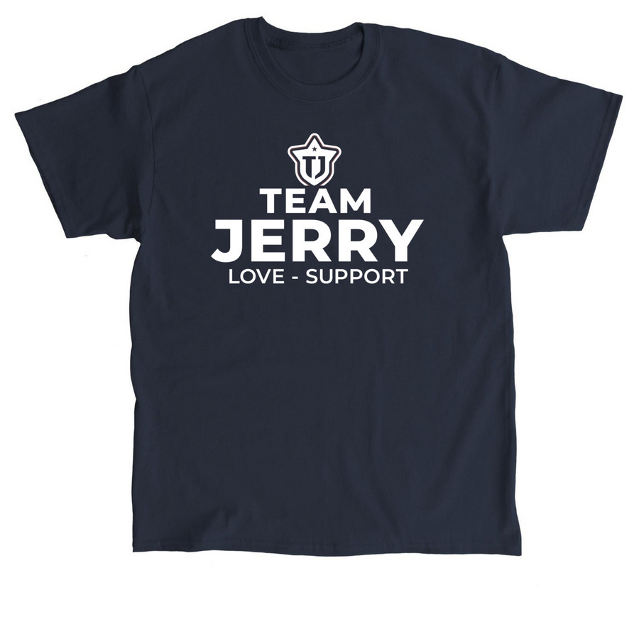 TEAM JERRY T-shirt, a Navy Classic Unisex Tee