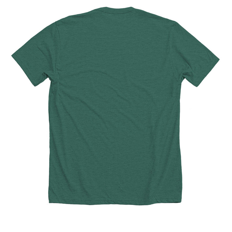 2024 Old Songs Festival&nbsp;T-shirt, a Heather Forest Premium Unisex Tee (back-view)
