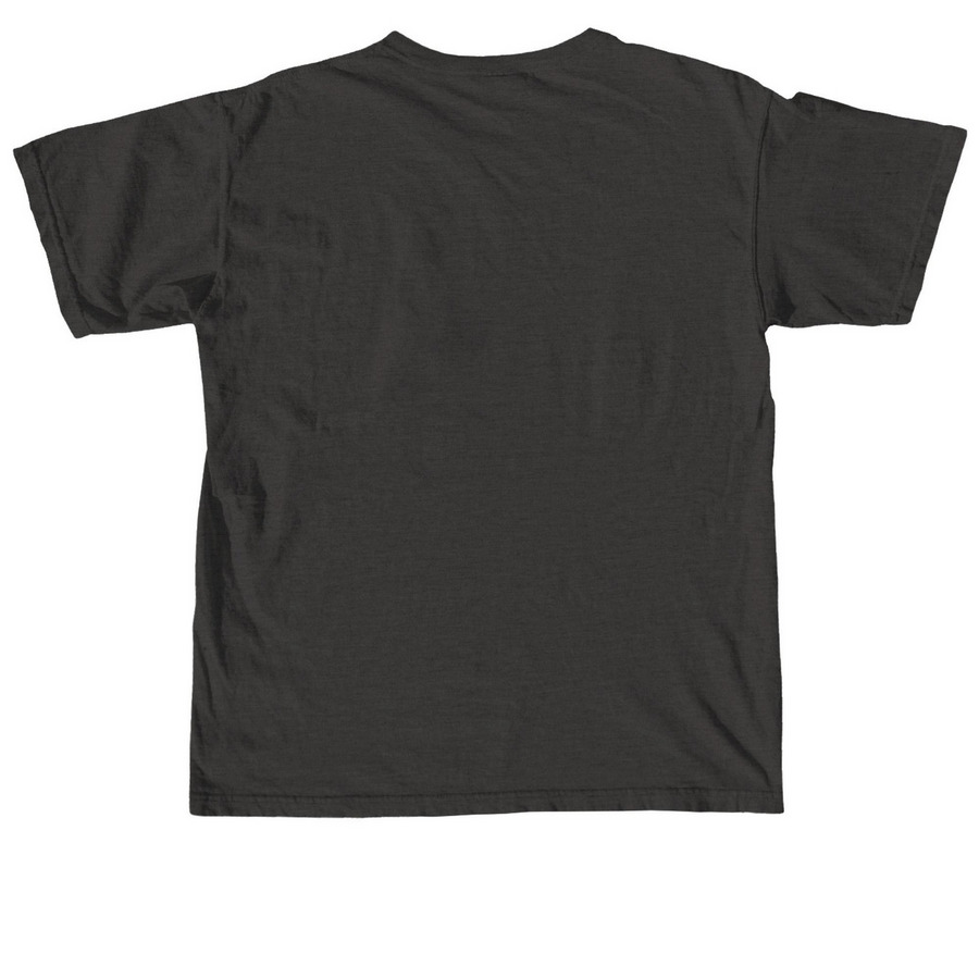 Hillman City Streets Adult & Youth T-shirt, a Pepper Comfort Colors Unisex Tee (back-view)